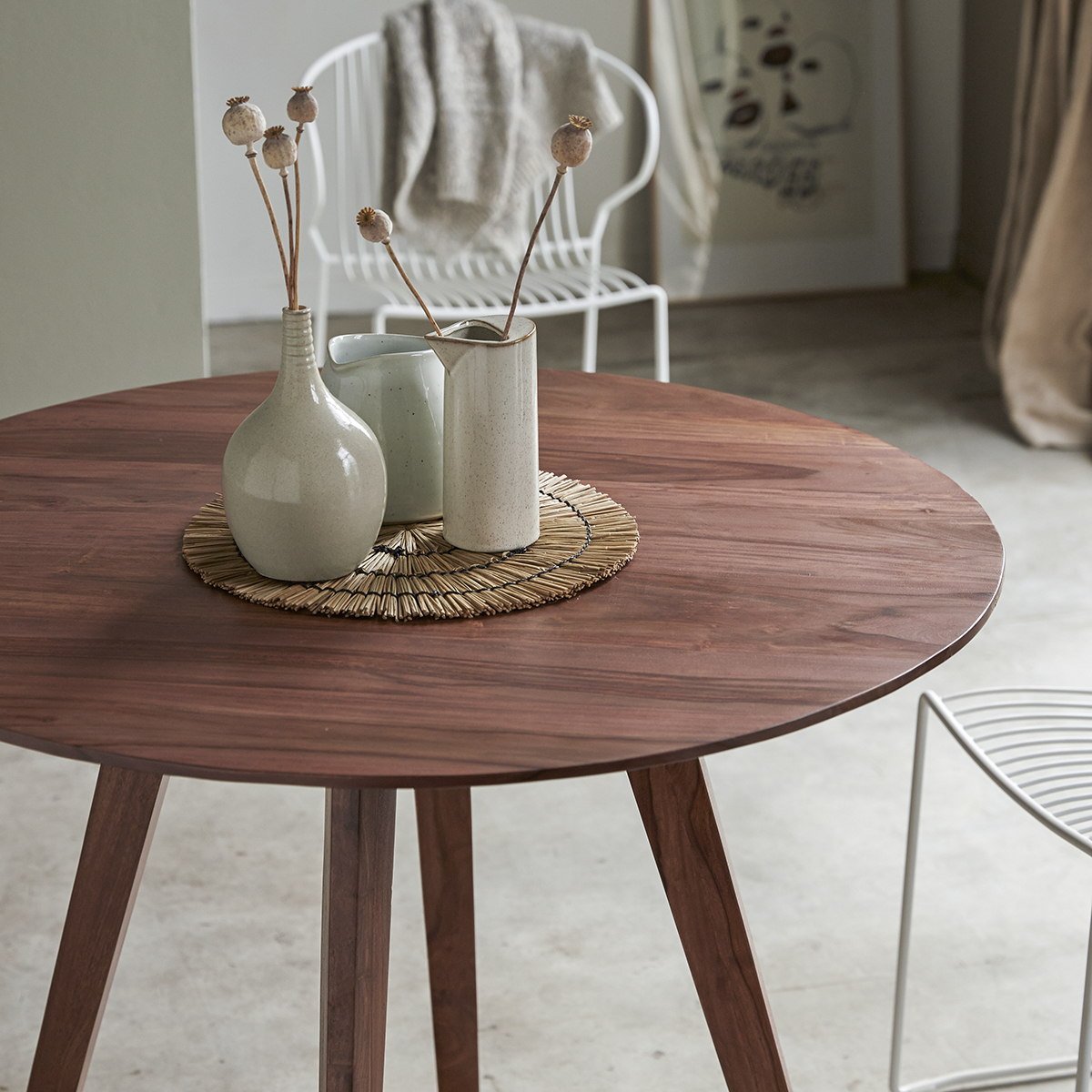Table en palissandre 100 Eliana Table en palissandre 100 Eliana