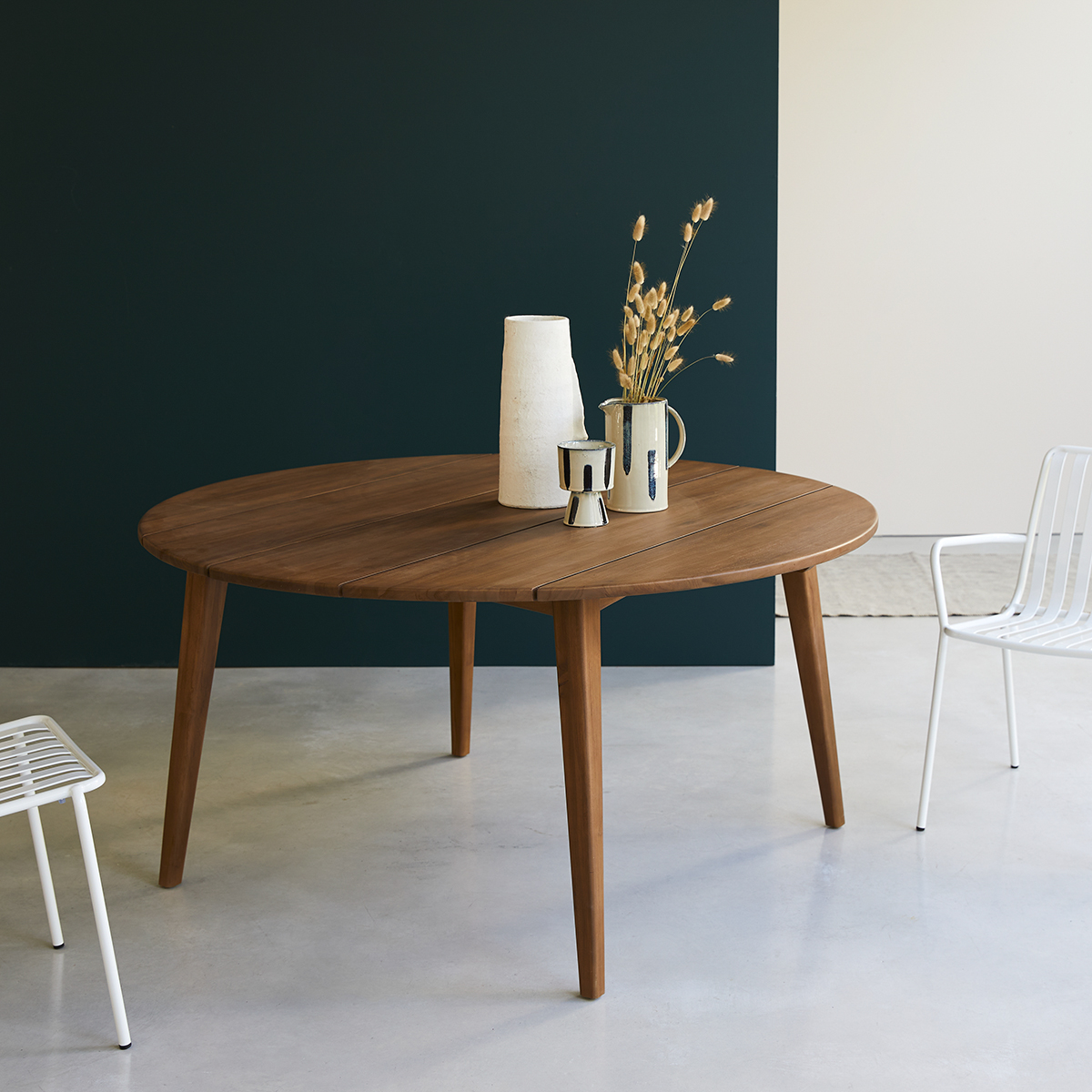 Table en teck 150 Grasshopper Table en teck 150 Grasshopper