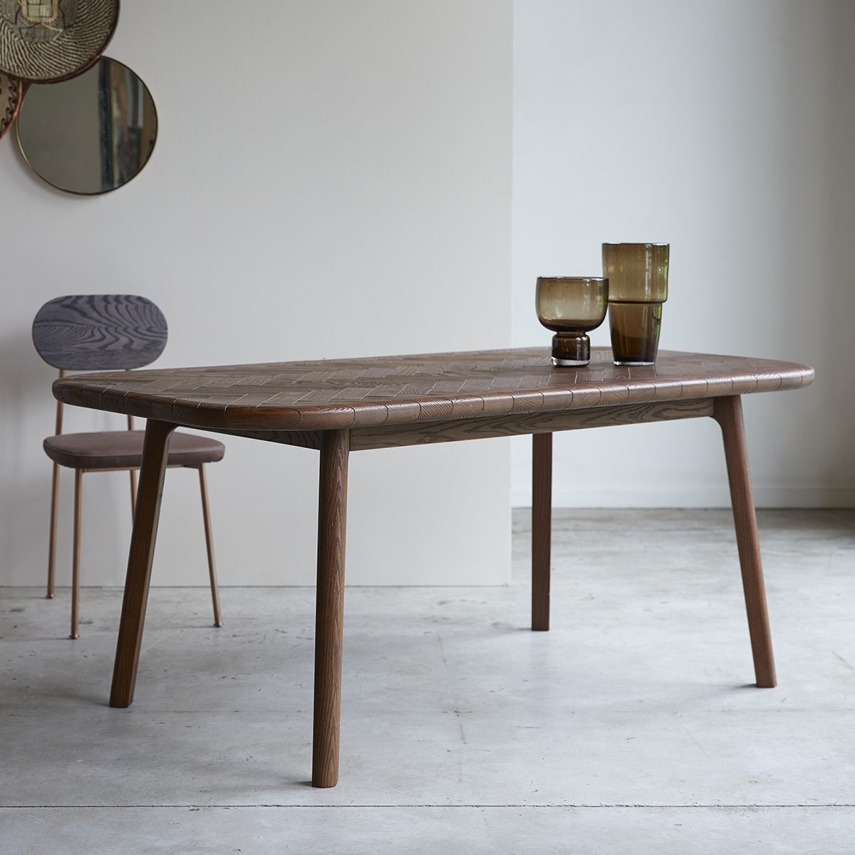 Table Mahkah en chêne massif 180x93 Table Mahkah en chêne massif 180x93