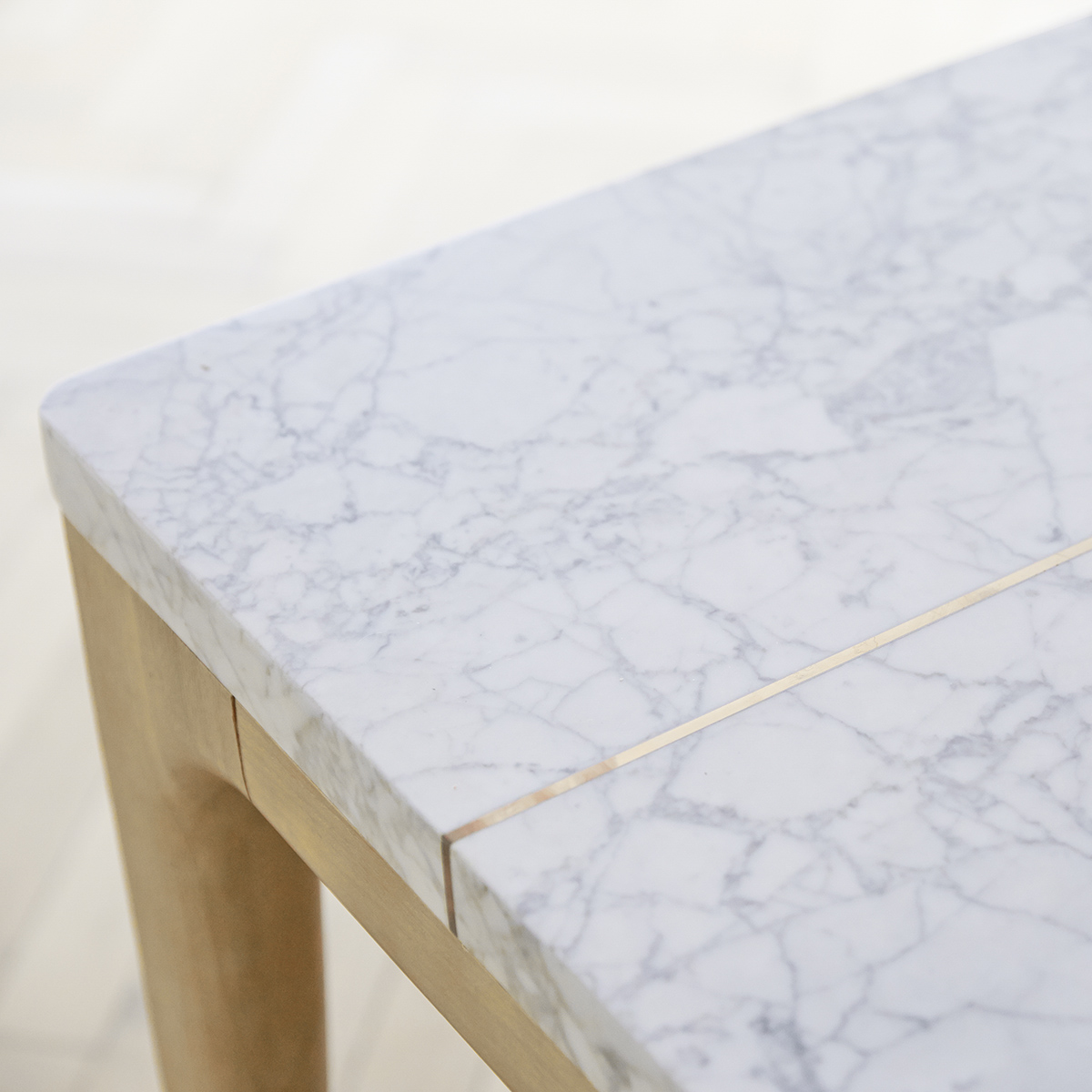 Table Stonepiet en chêne et marbre 201x101 Table Stonepiet en chêne et marbre 201x101