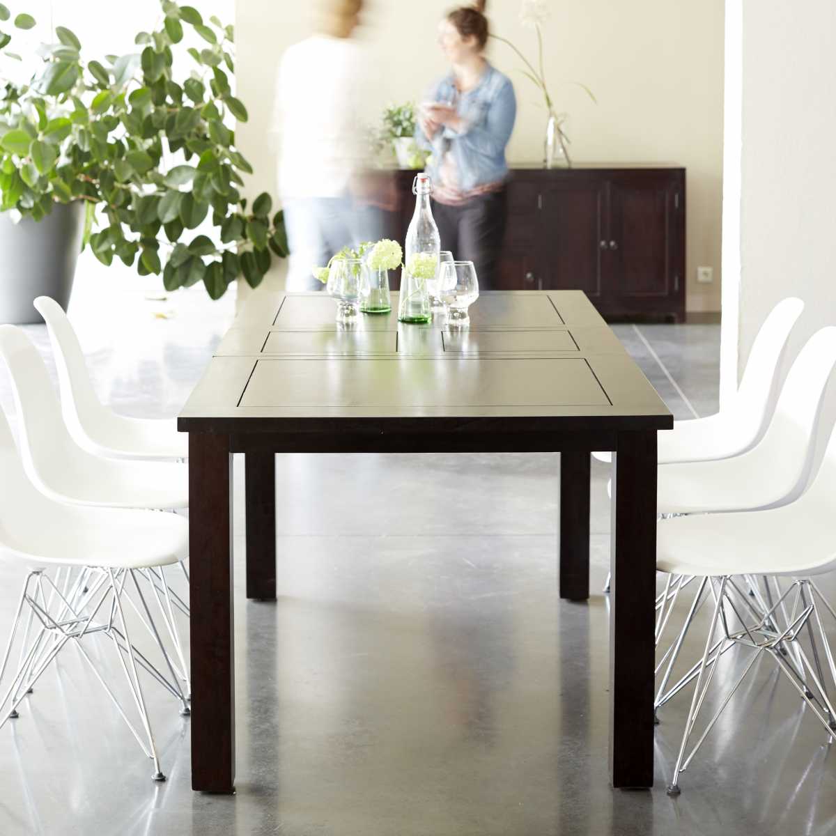 Table wengé 140x90 papillon Actuo Aka Table wengé 140x90 papillon Actuo Aka