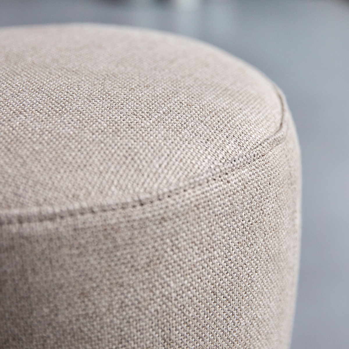 Tabouret Drum linen en chêne Tabouret Drum linen en chêne