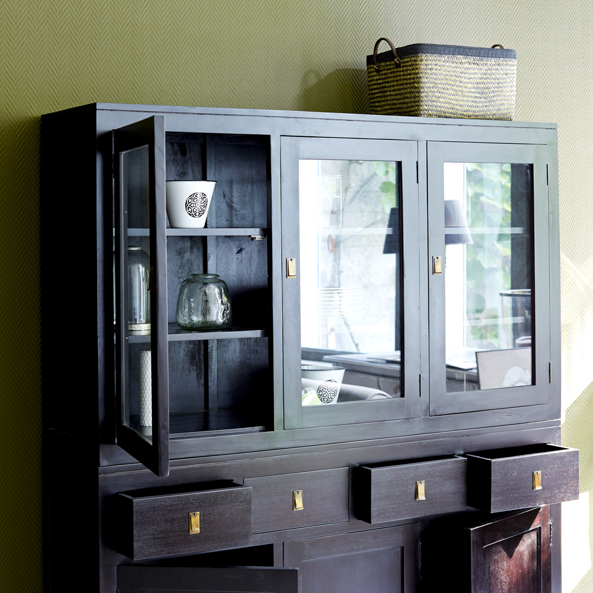 Tao Mahogany Display Cabinet 150 Tao Mahogany Display Cabinet 150