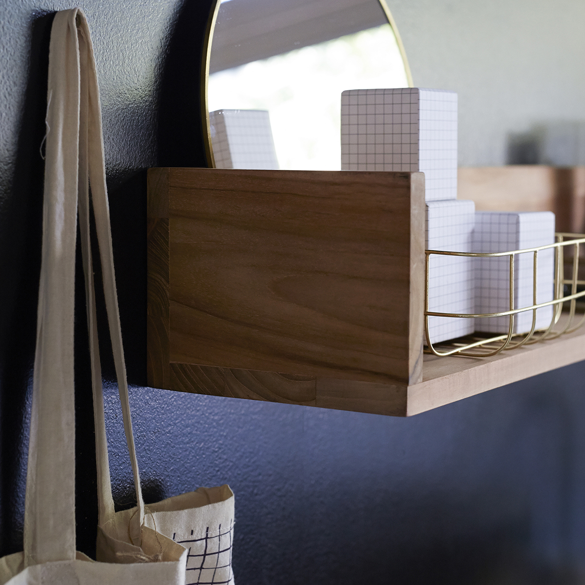 Teck Arty Teak Bathroom Shelf Teck Arty Teak Bathroom Shelf