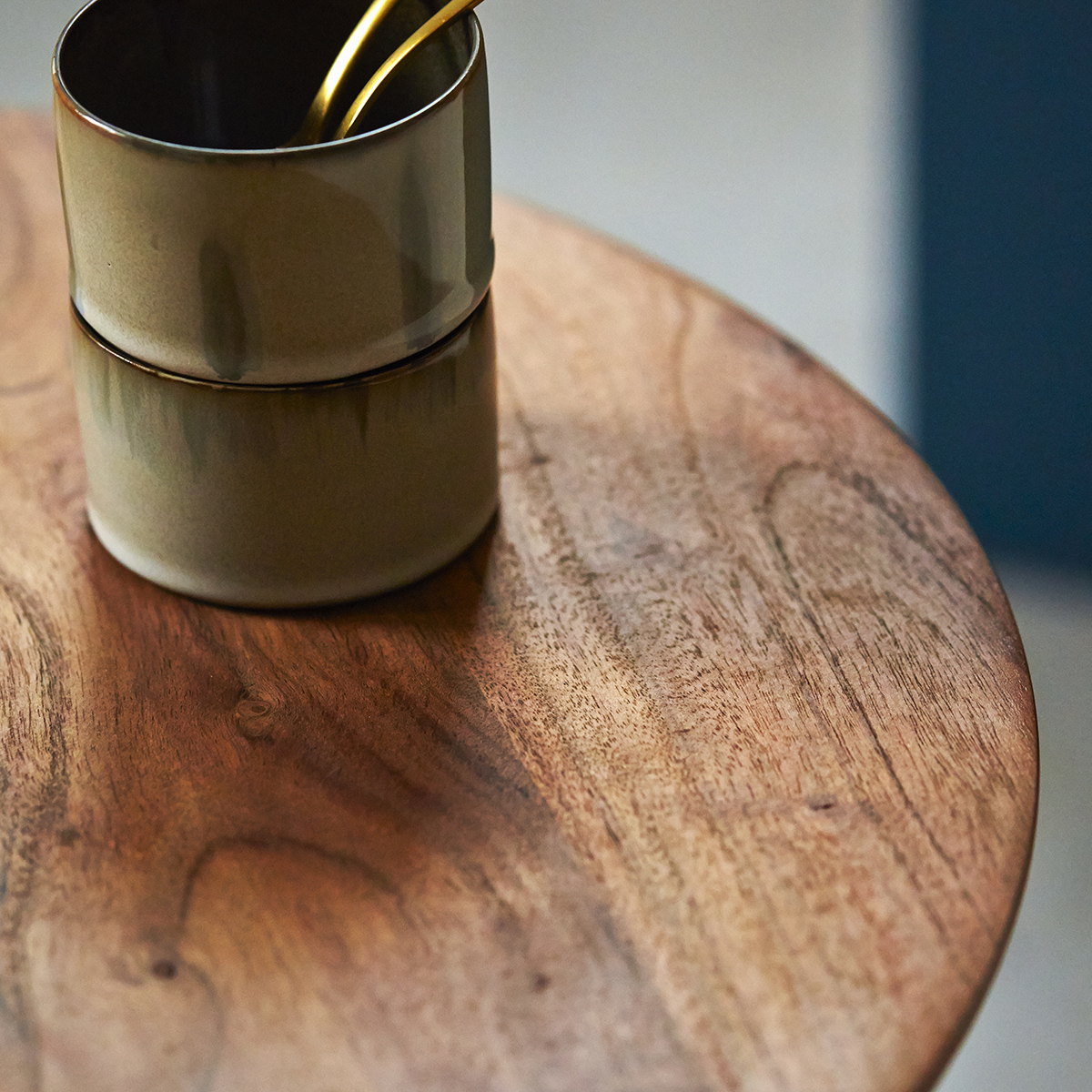 Temis solid acacia Bedside Table Temis solid acacia Bedside Table