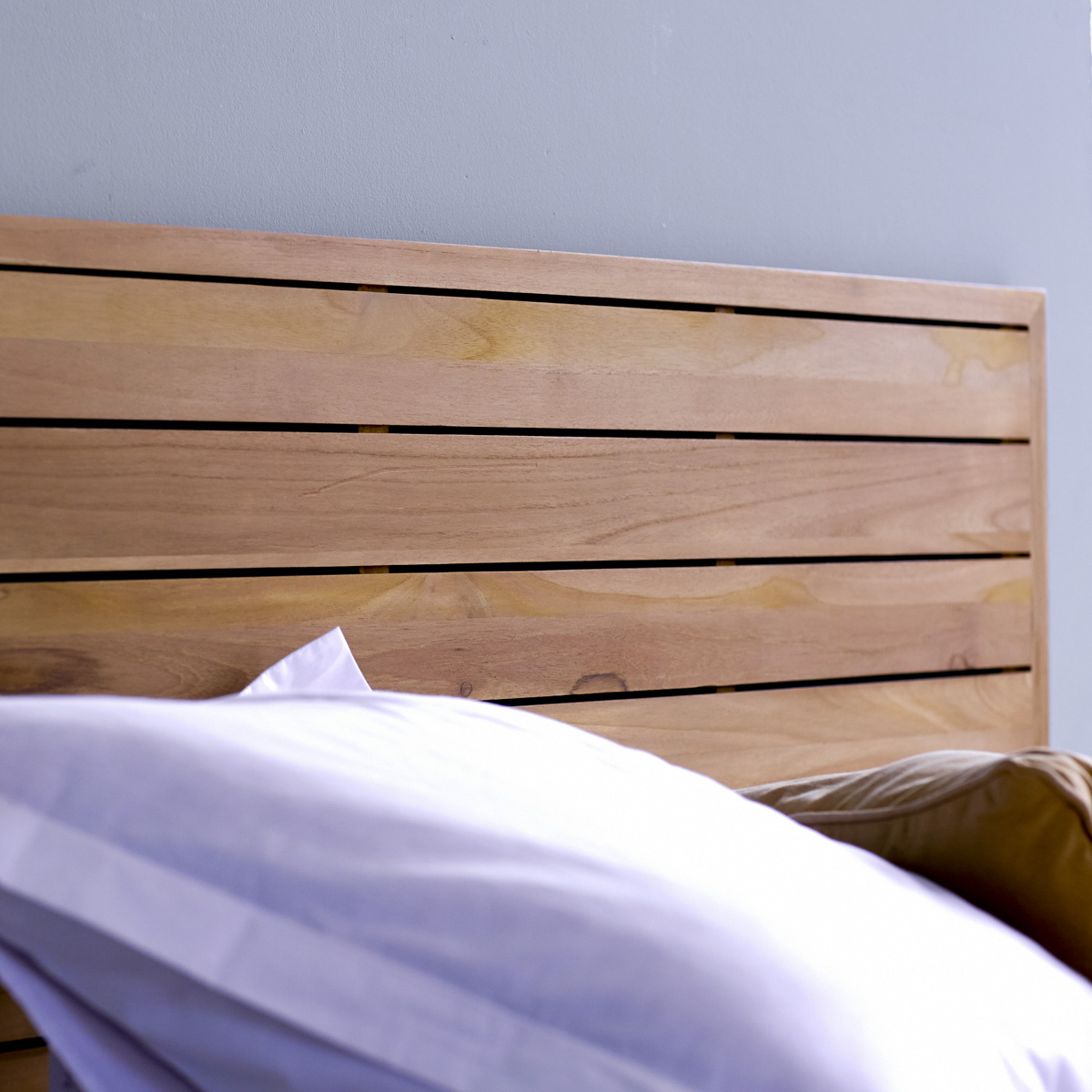 Testata per letto in teak massello 165 Minimalys Testata per letto in teak massello 165 Minimalys