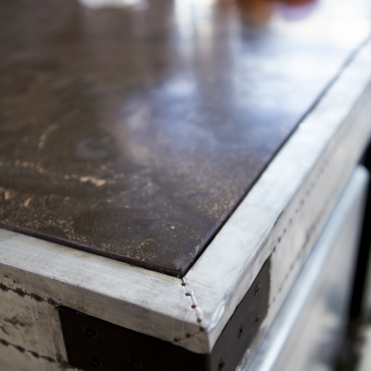 Toby Zinc Kitchen Island Toby Zinc Kitchen Island