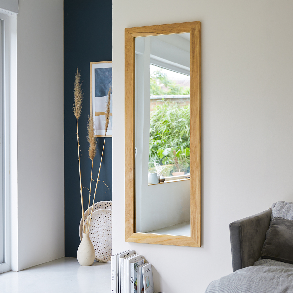 Tona teak mirror 160x60 cm Tona teak mirror 160x60 cm