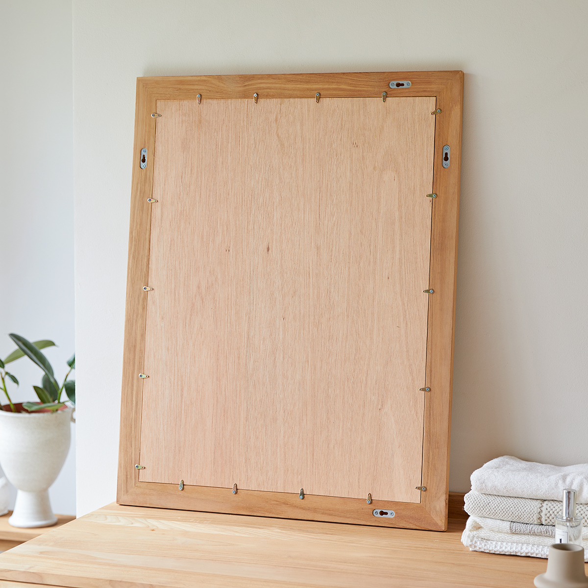 Tona Teak Mirror 90x70 Tona Teak Mirror 90x70