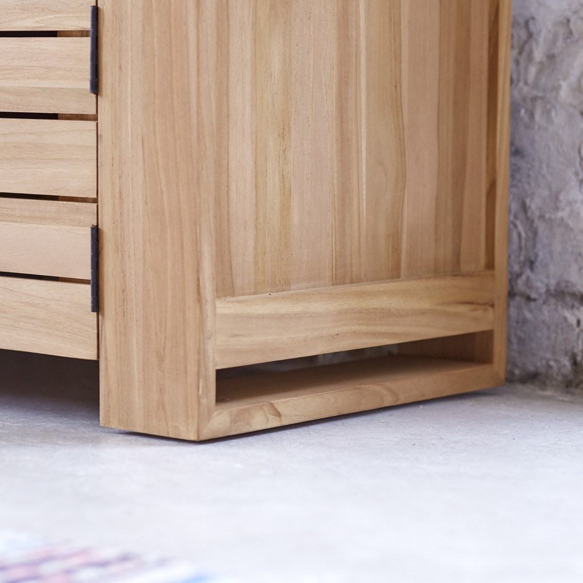 TV Unterschrank aus Teak 135 Minimalys TV Unterschrank aus Teak 135 Minimalys