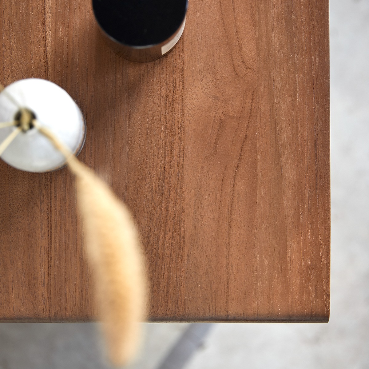 Twist solid teak Bedside Table Twist solid teak Bedside Table