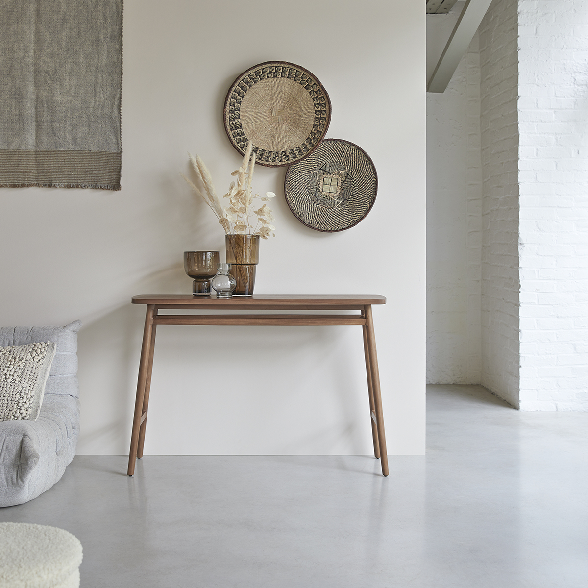 Twist solid teak Console table Twist solid teak Console table