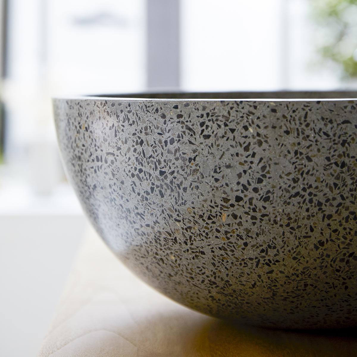 Vasque en terrazzo Isa grey Vasque en terrazzo Isa grey