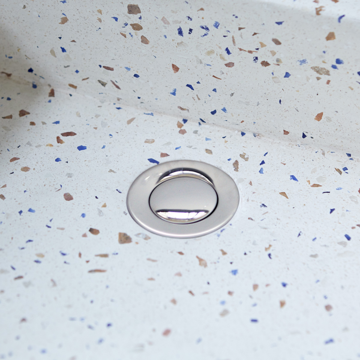 Vasque en terrazzo Pegase confetti Vasque en terrazzo Pegase confetti