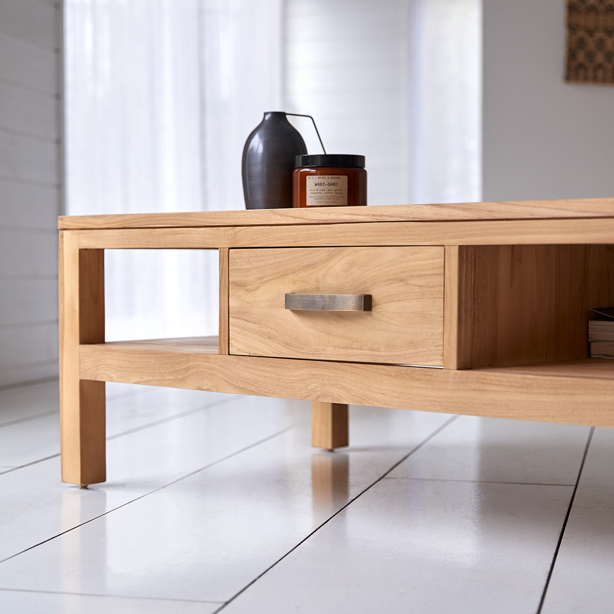 Vertigo solid teak Coffee Table 110x60 Vertigo solid teak Coffee Table 110x60