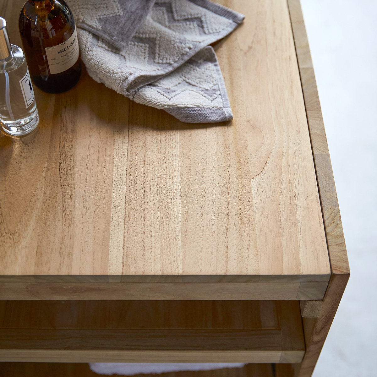 Waschbeckenschrank aus massives Teakholz 90 Typo Waschbeckenschrank aus massives Teakholz 90 Typo