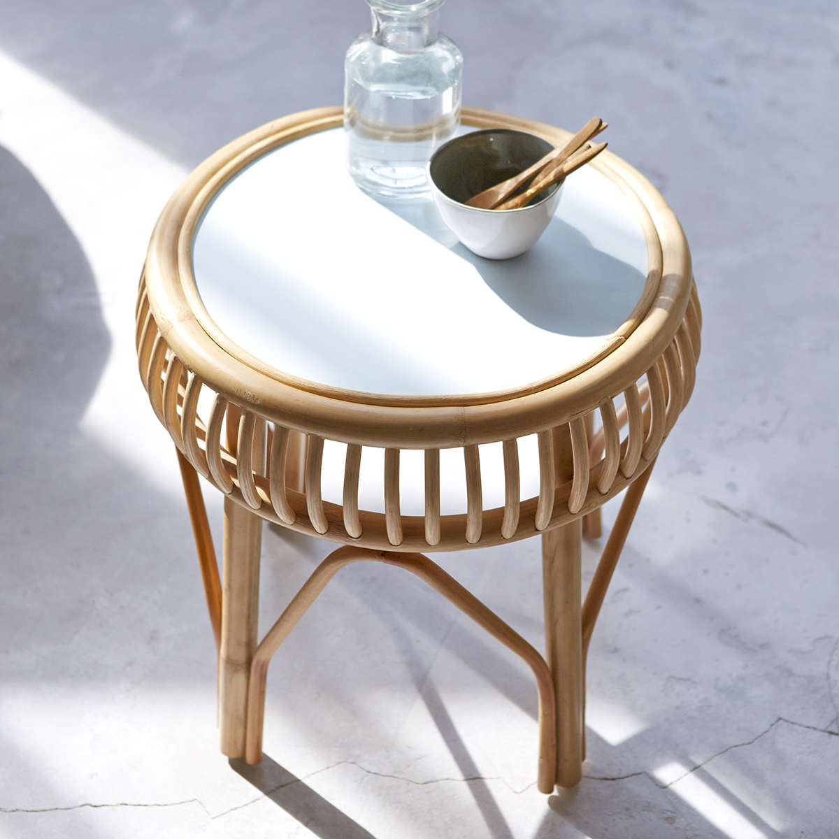 Zelie rattan Side table Zelie rattan Side table