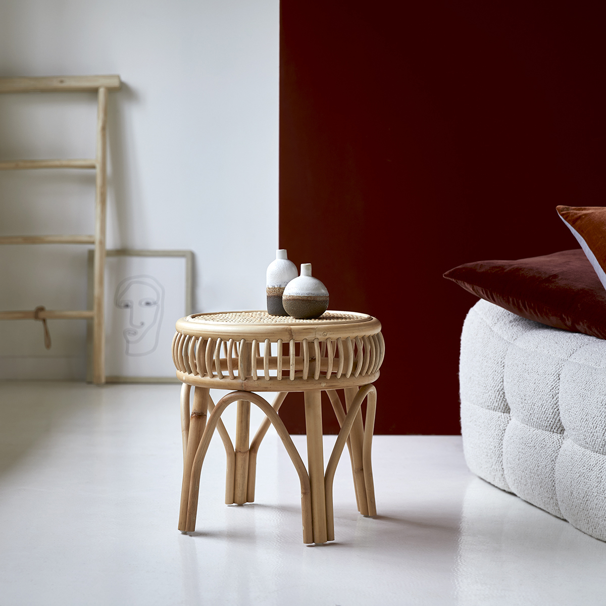 Zita rattan bedside table Zita rattan bedside table